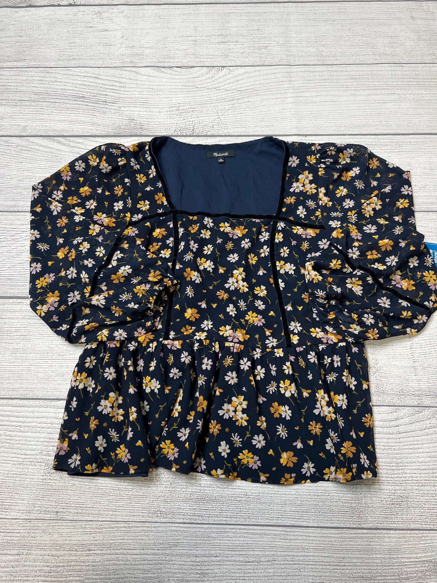 Top Long Sleeve By Madewell  Size: M