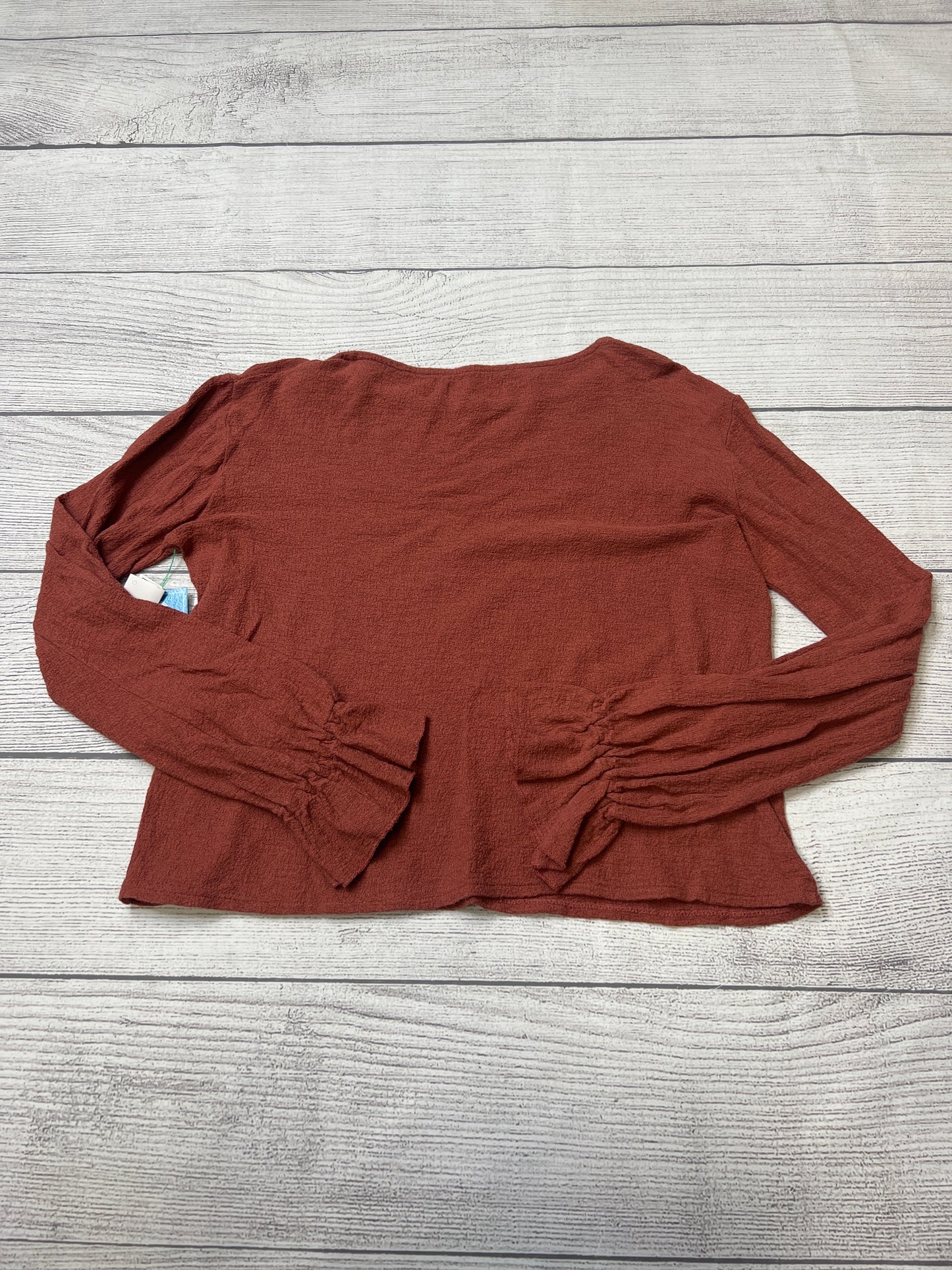 Top Long Sleeve By Madewell  Size: M