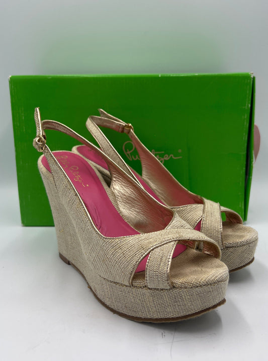 New! Shoes Heels Block By Lilly Pulitzer  Size: 7