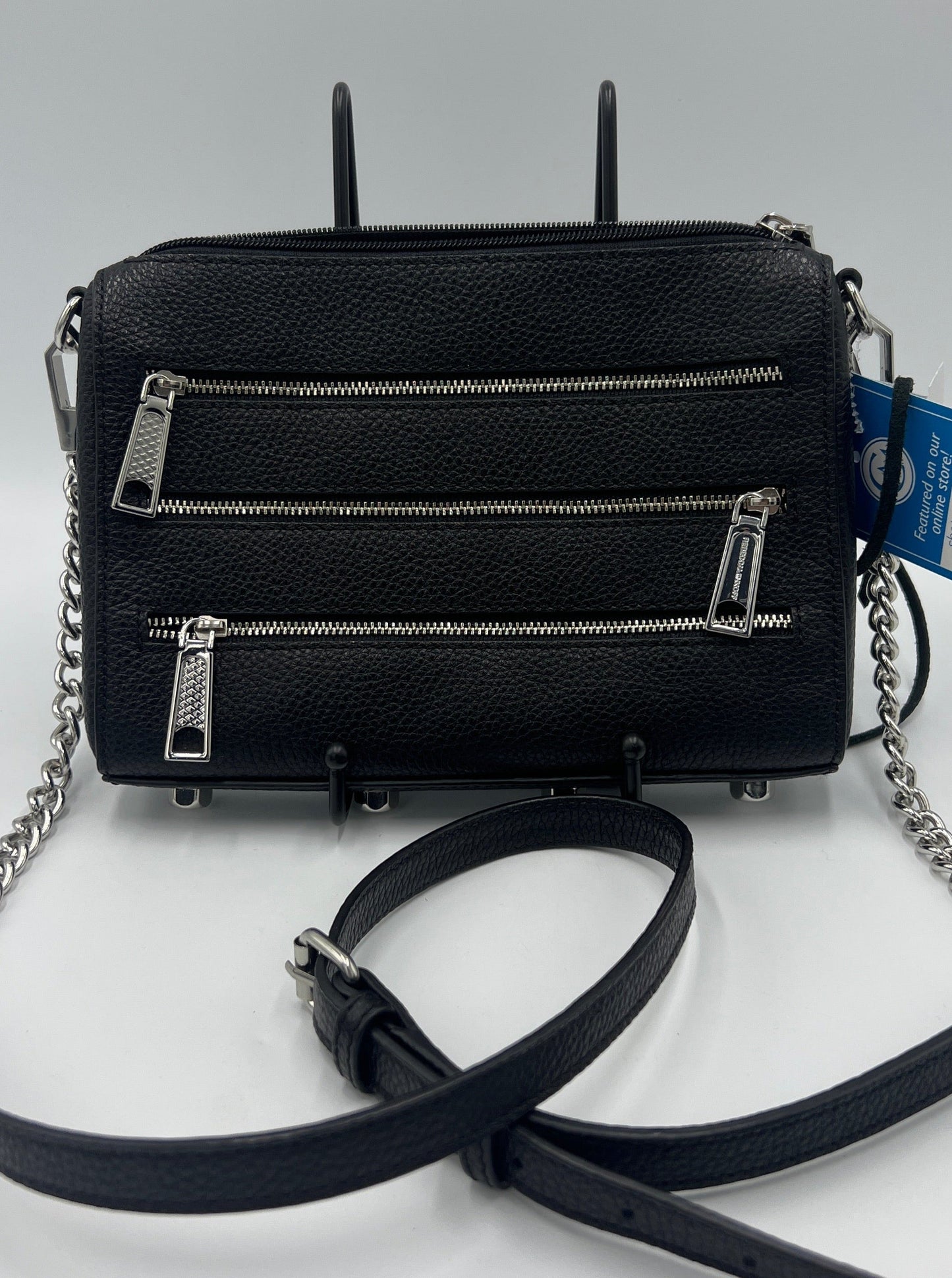 Leather Crossbody Designer By Rebecca Minkoff