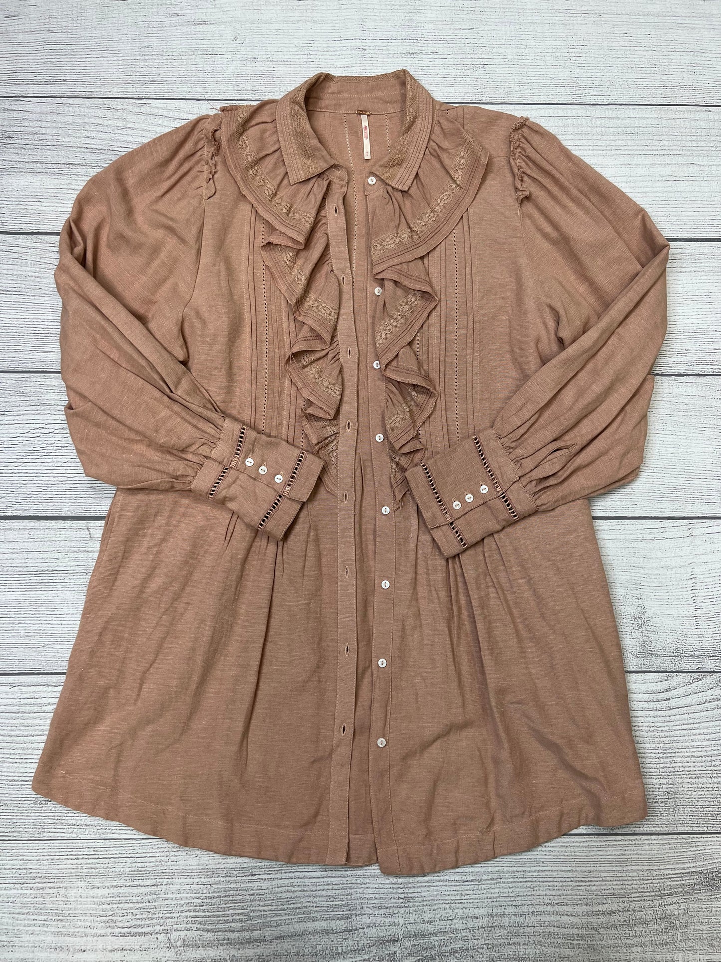 Blouse Long Sleeve By Free People  Size: S