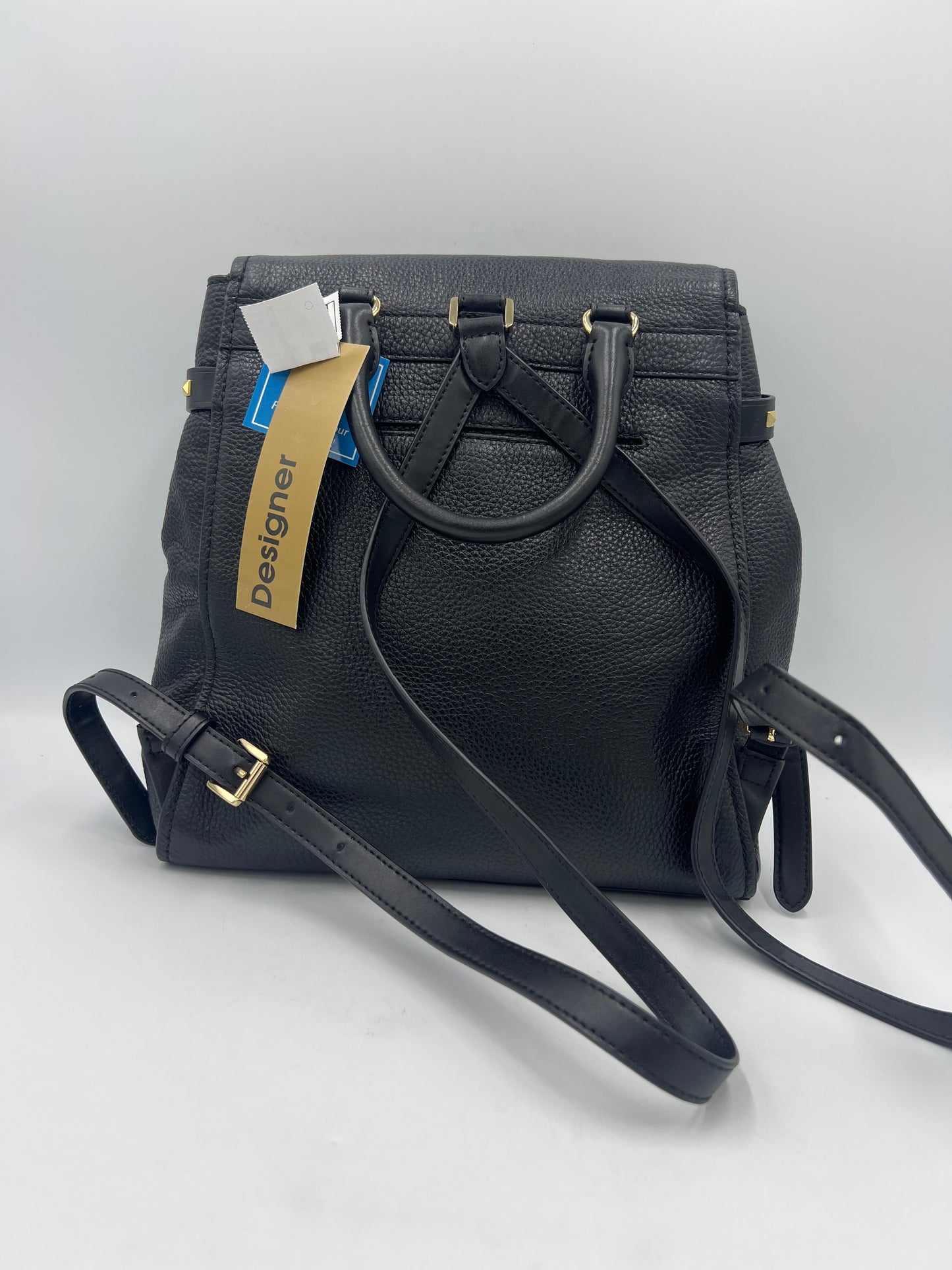 Like New! Leather Backpack Designer By Michael Kors  Size: Medium