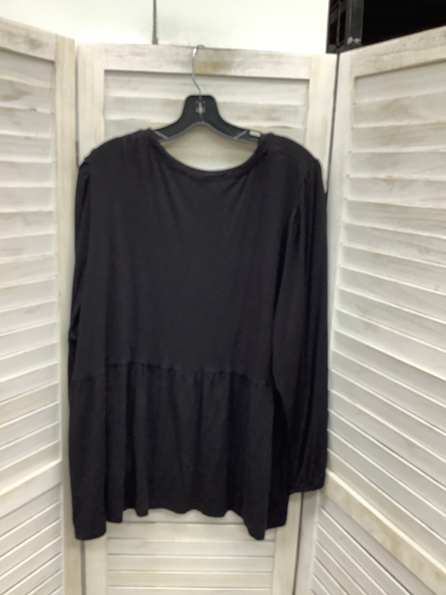 Top Long Sleeve Basic By Wondery  Size: 3x