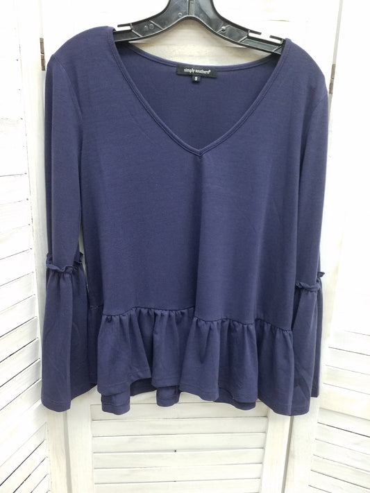 Top Long Sleeve Basic By Simply Southern  Size: S