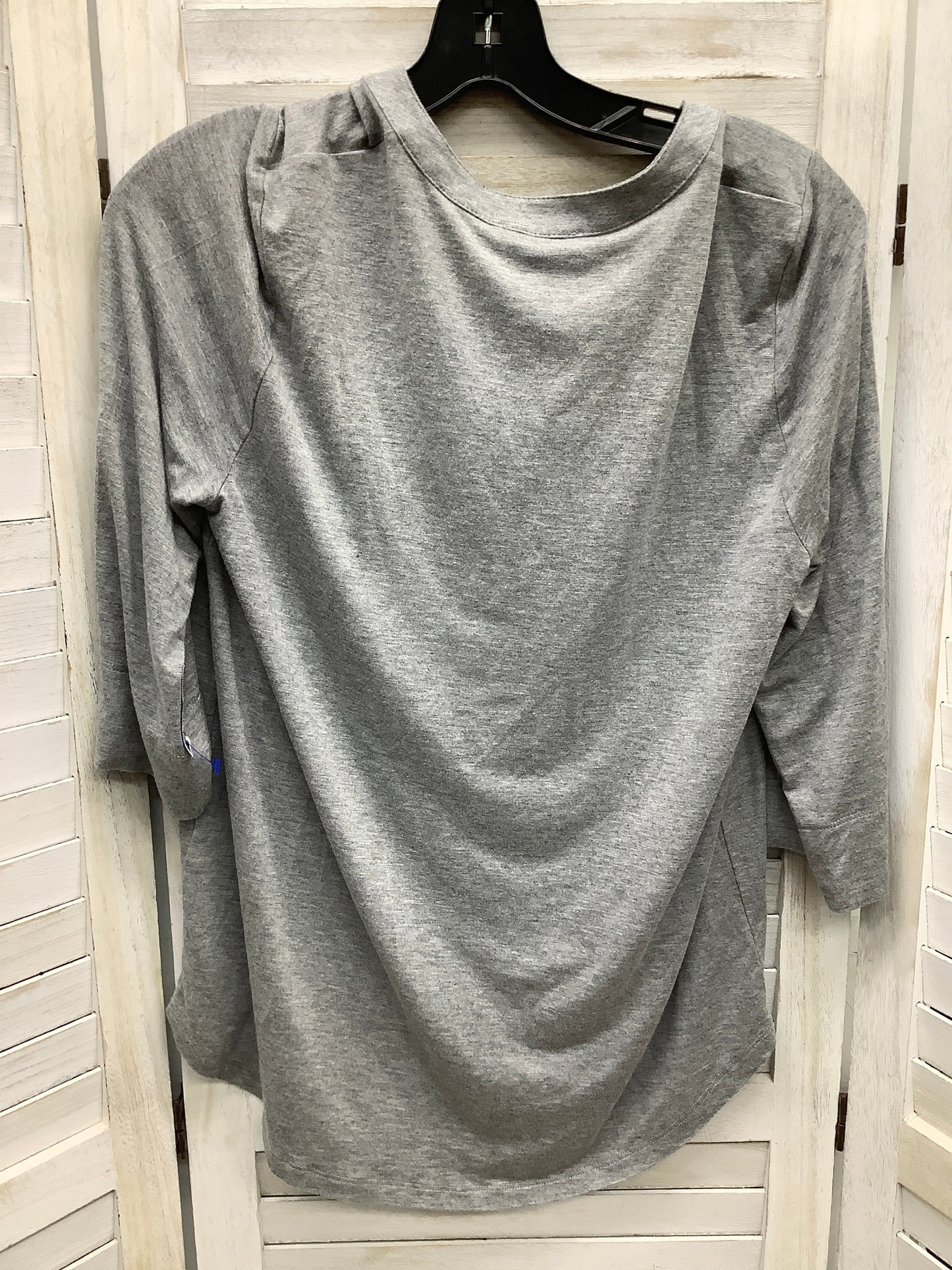 Top 3/4 Sleeve Basic By Calvin Klein  Size: M