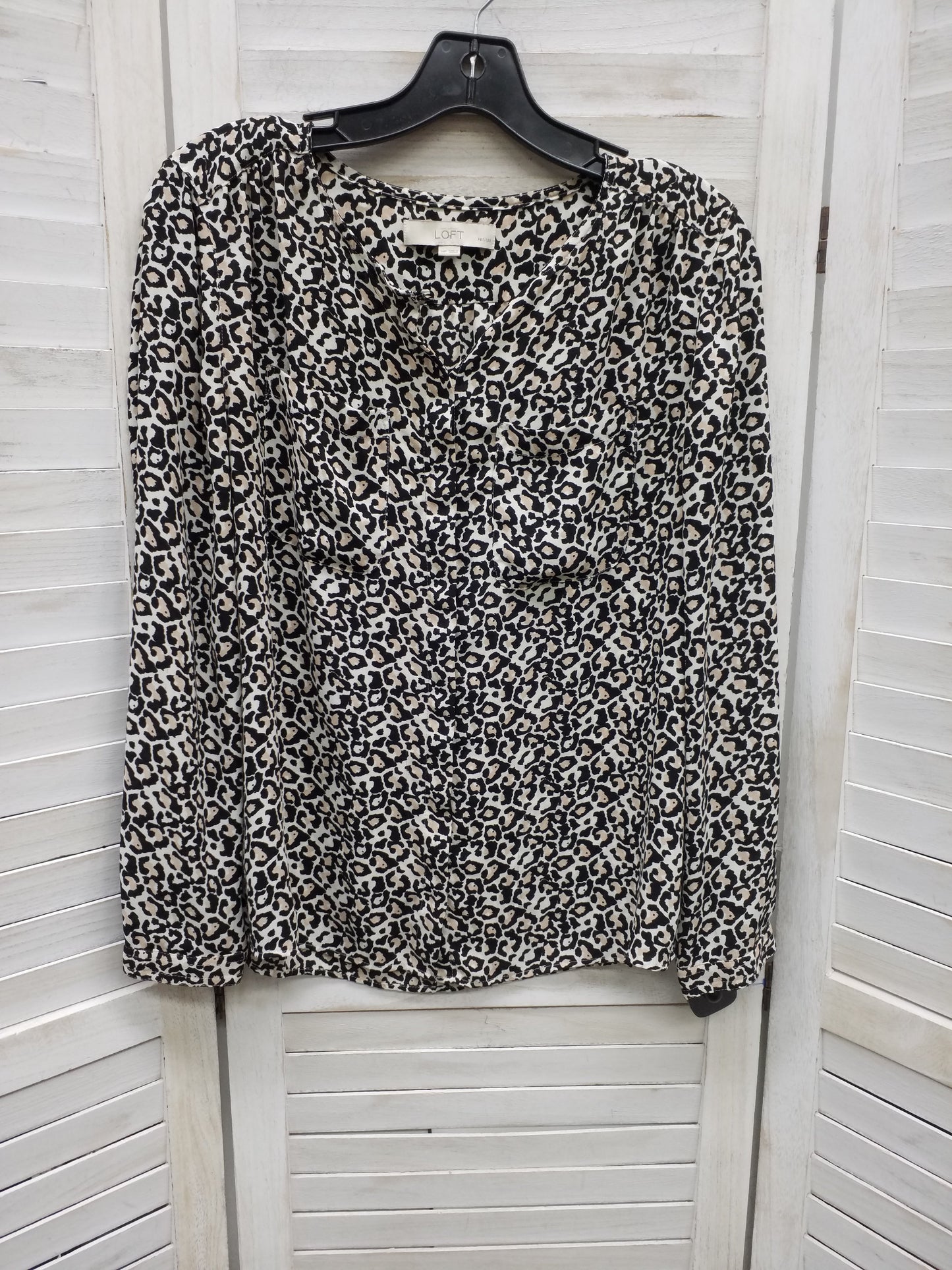 Top Long Sleeve Basic By Loft  Size: M