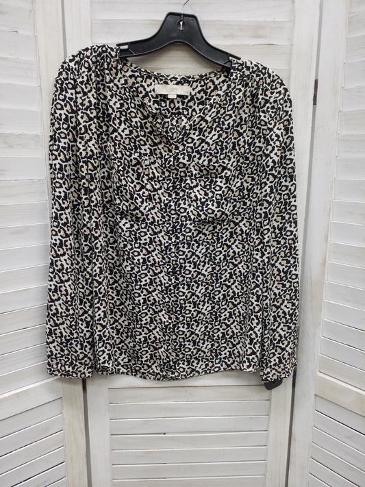 Top Long Sleeve Basic By Loft  Size: M