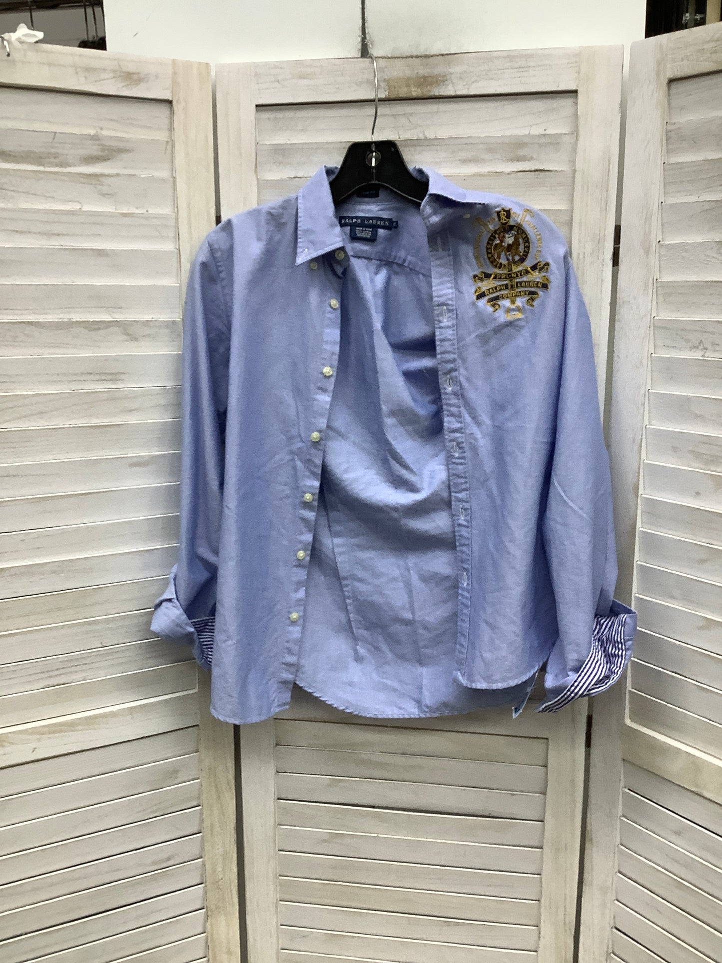 Top Long Sleeve By Ralph Lauren Blue Label  Size: Xs