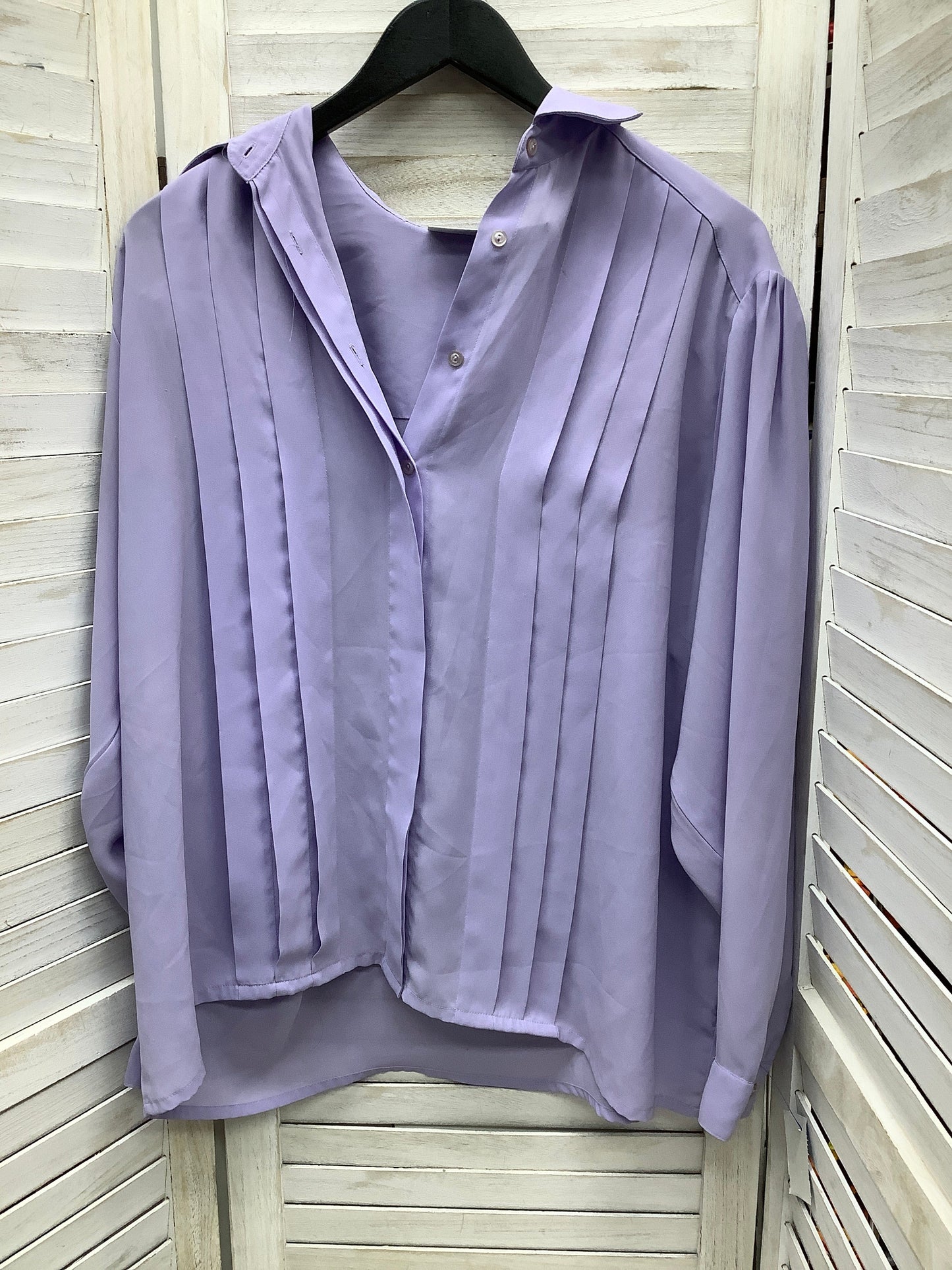 Top Long Sleeve By Karen Scott  Size: Xl