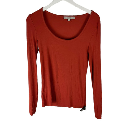 Top Long Sleeve Basic By Loft  Size: S