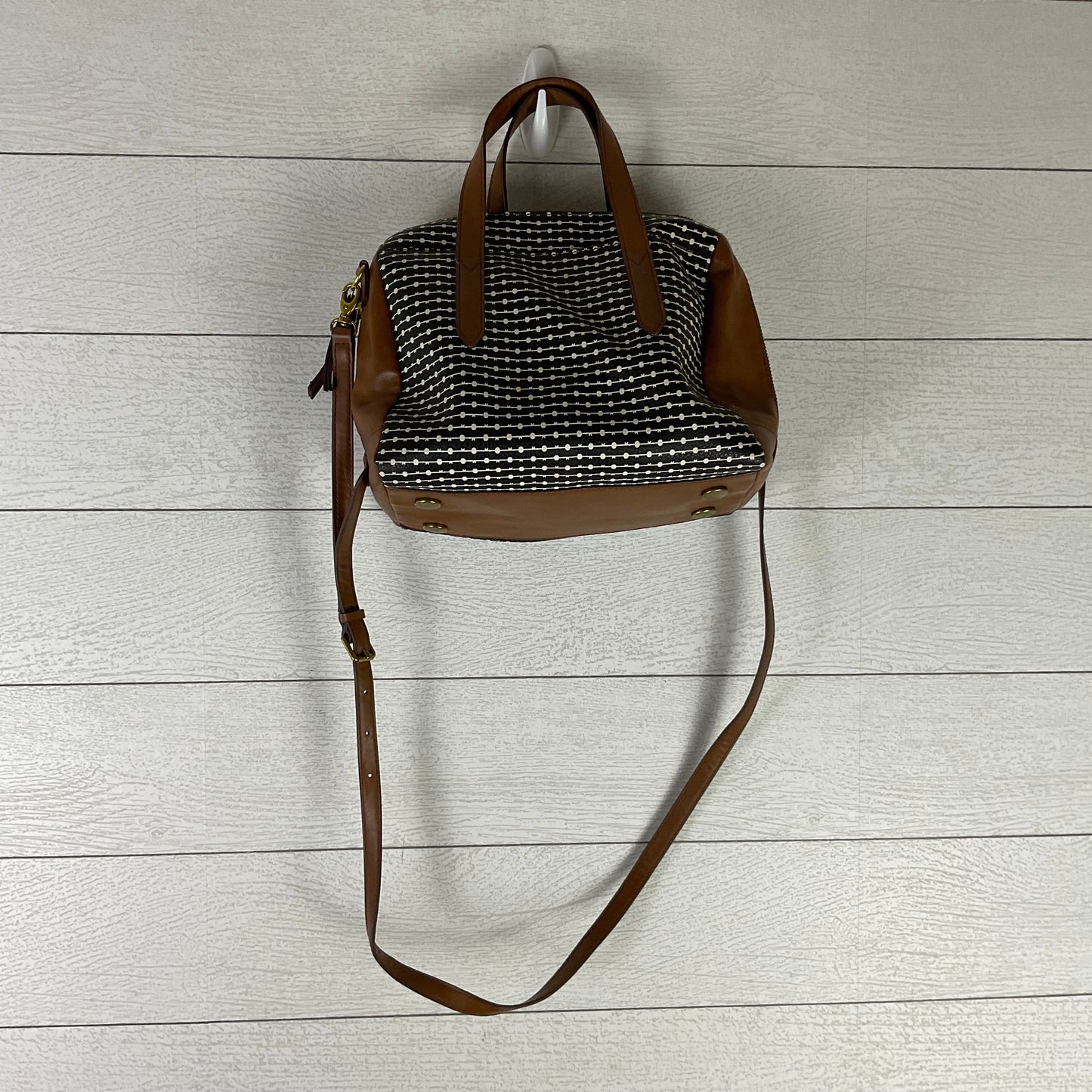 Handbag Designer By Fossil  Size: Medium