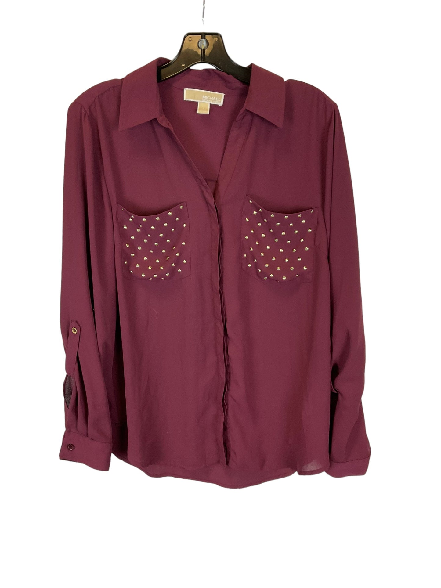 Top Long Sleeve By Michael By Michael Kors  Size: L