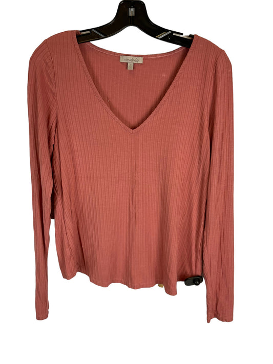 Top Long Sleeve By Wondery  Size: M