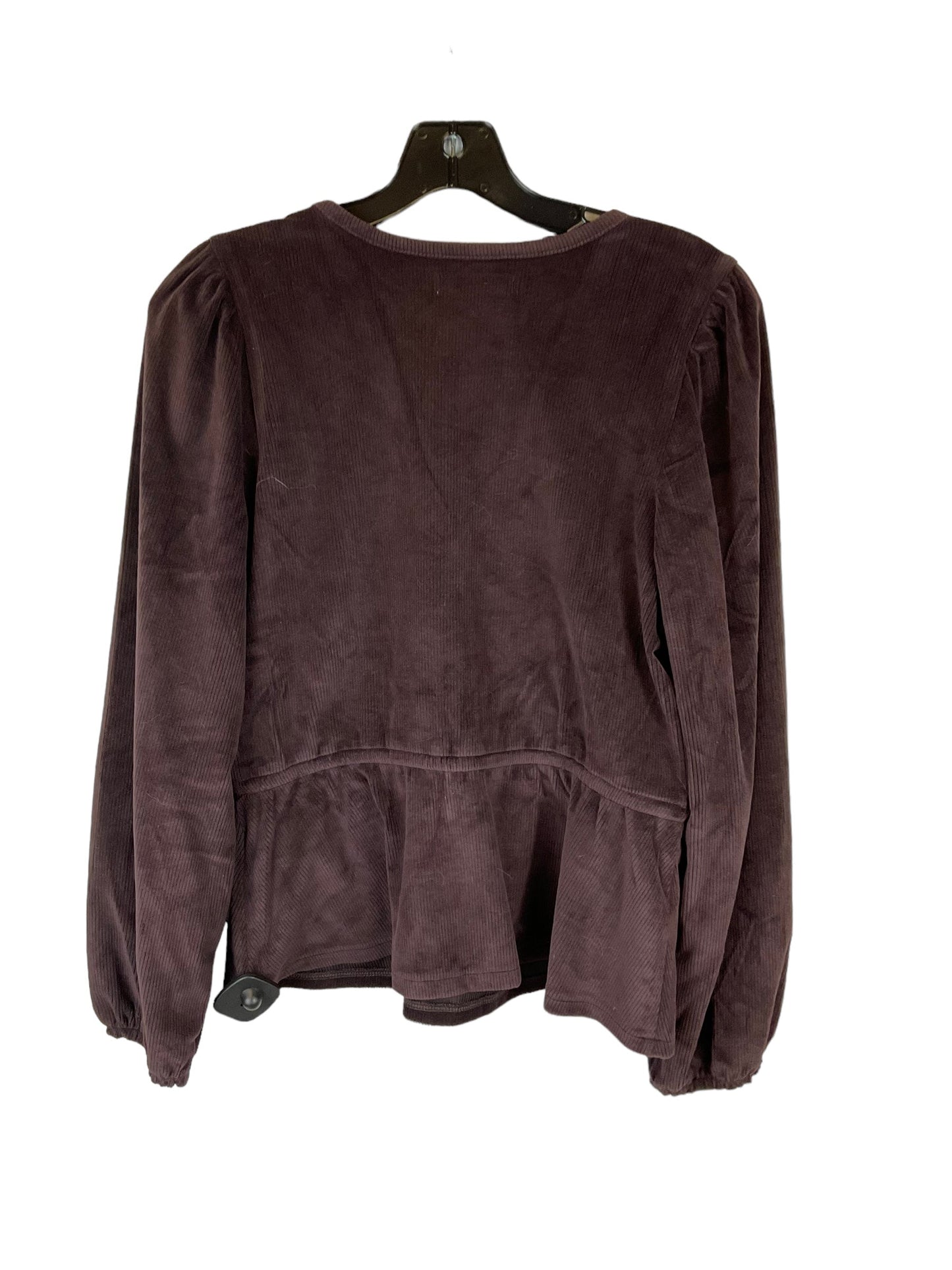 Top Long Sleeve By Madewell  Size: S