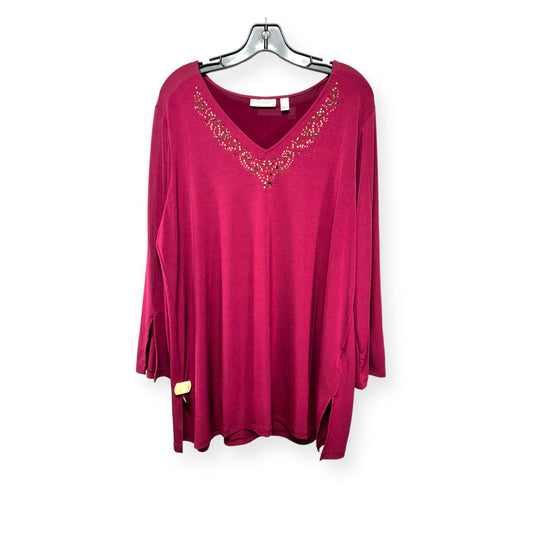 Top Long Sleeve By Susan Graver  Size: Xl