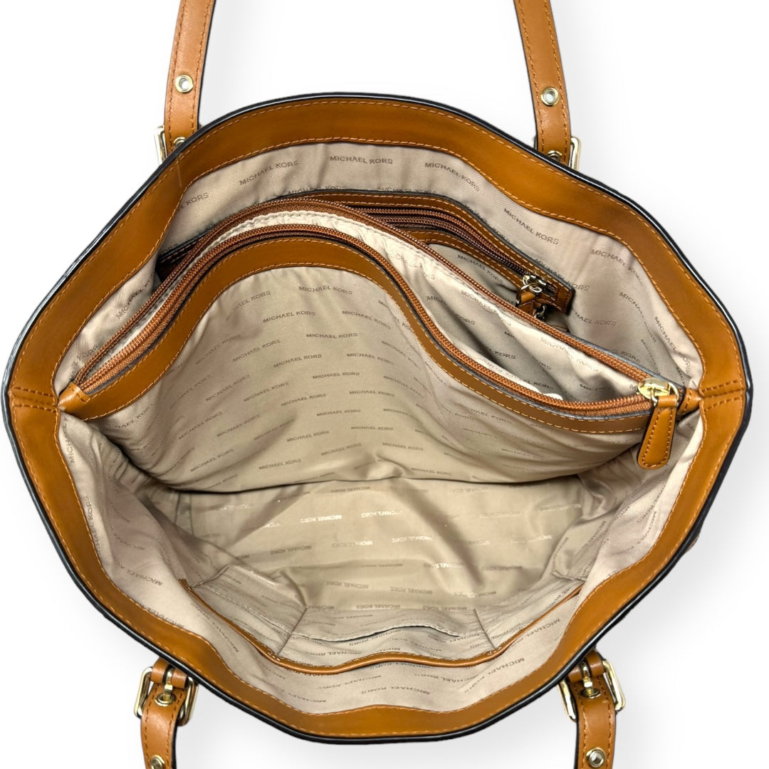 Voyager Medium Logo Tote Bag Designer By Michael By Michael Kors  Size: Large