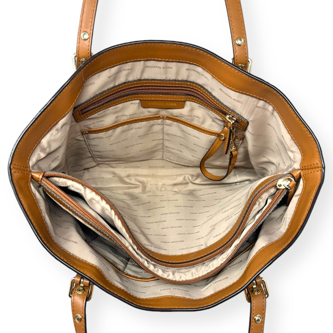 Voyager Medium Logo Tote Bag Designer By Michael By Michael Kors  Size: Large