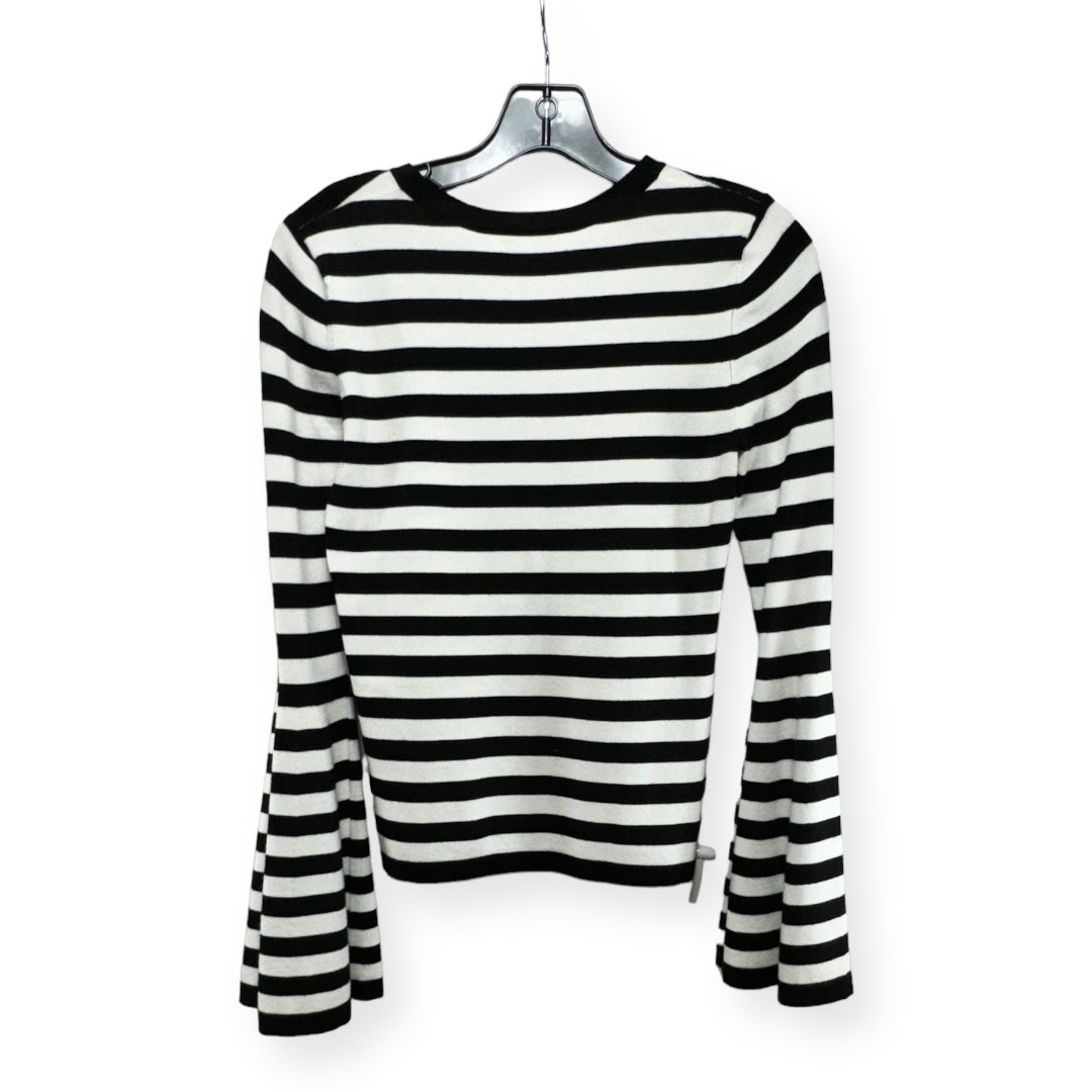 Striped Bell Sleeve Top Designer By Milly  Size: S