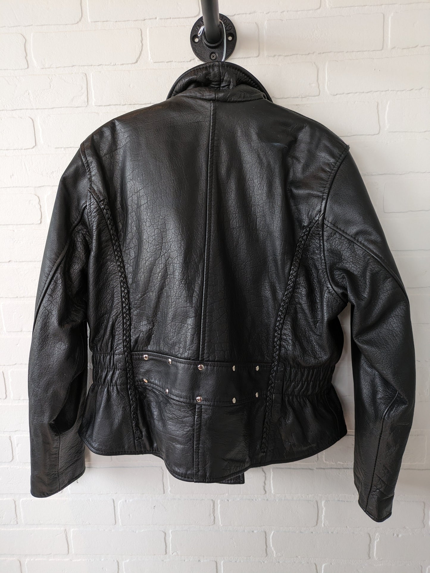 Jacket Moto Leather By Cmc  Size: 2x