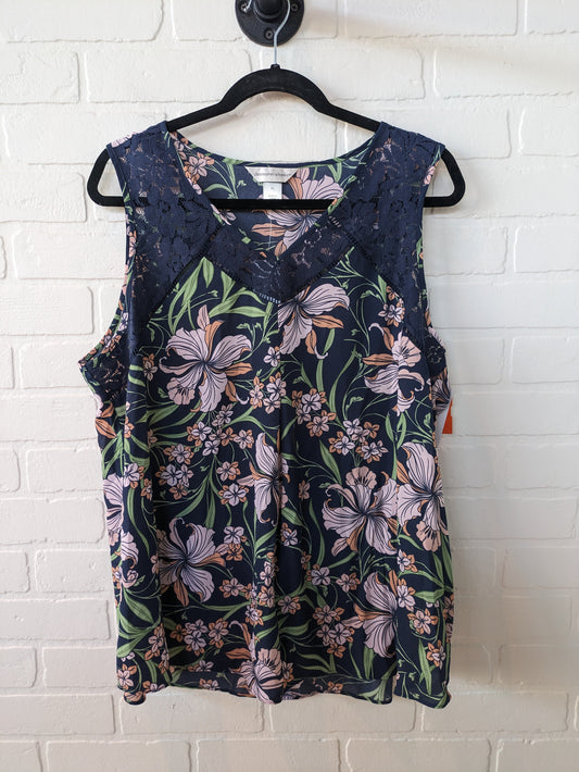 Blouse Sleeveless By Christopher And Banks  Size: Xl