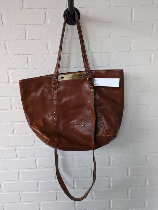 Tote Leather By Patricia Nash  Size: Large