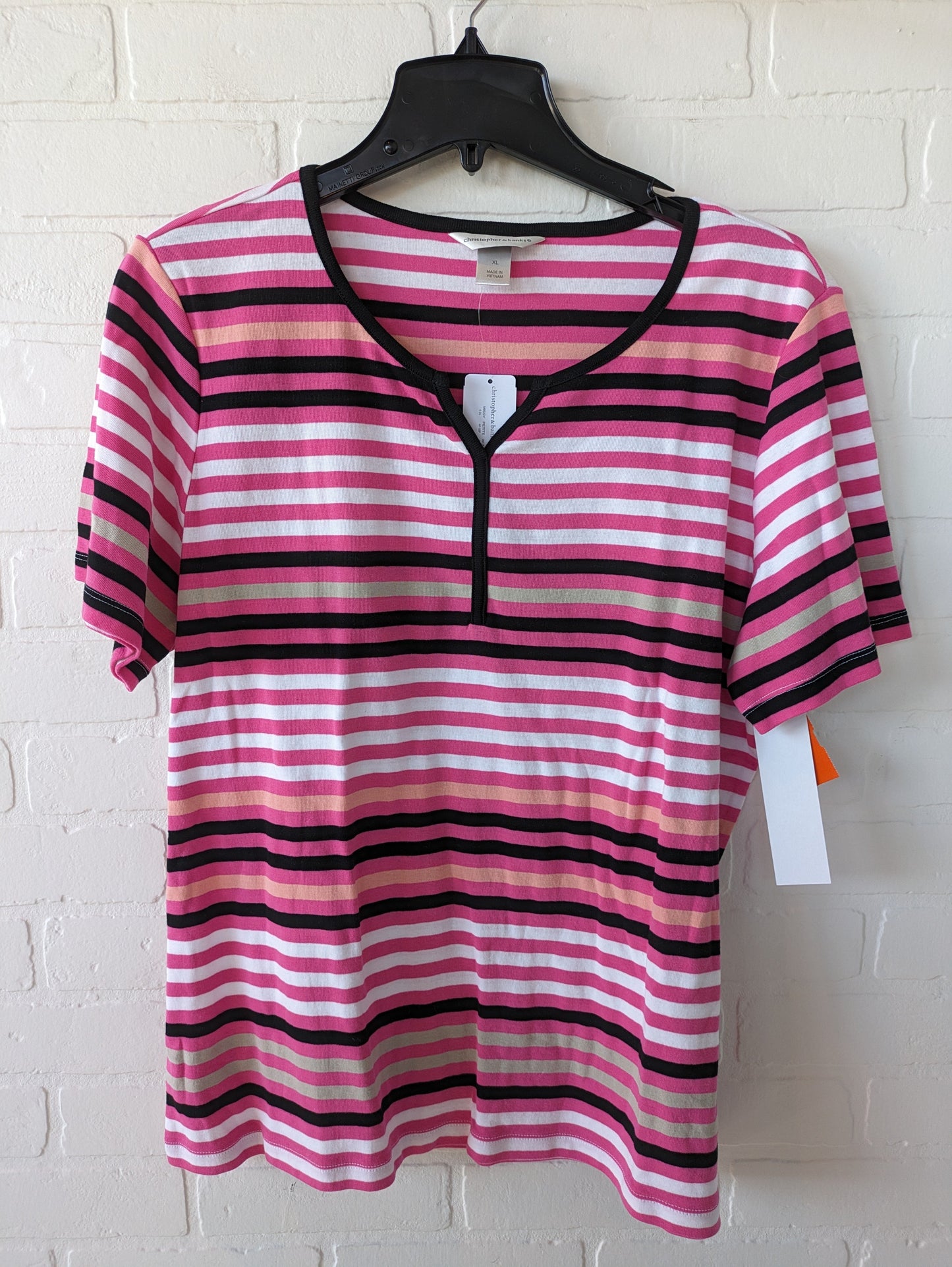 Top Short Sleeve By Christopher And Banks  Size: Xl