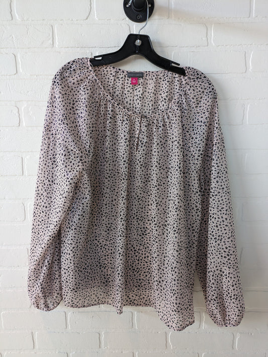 Blouse Long Sleeve By Vince Camuto  Size: Xl