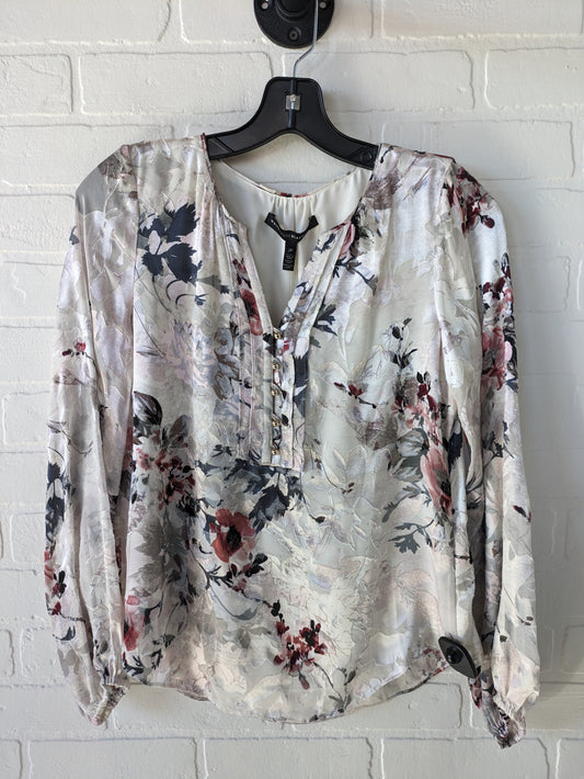 Blouse Long Sleeve By White House Black Market  Size: Xs