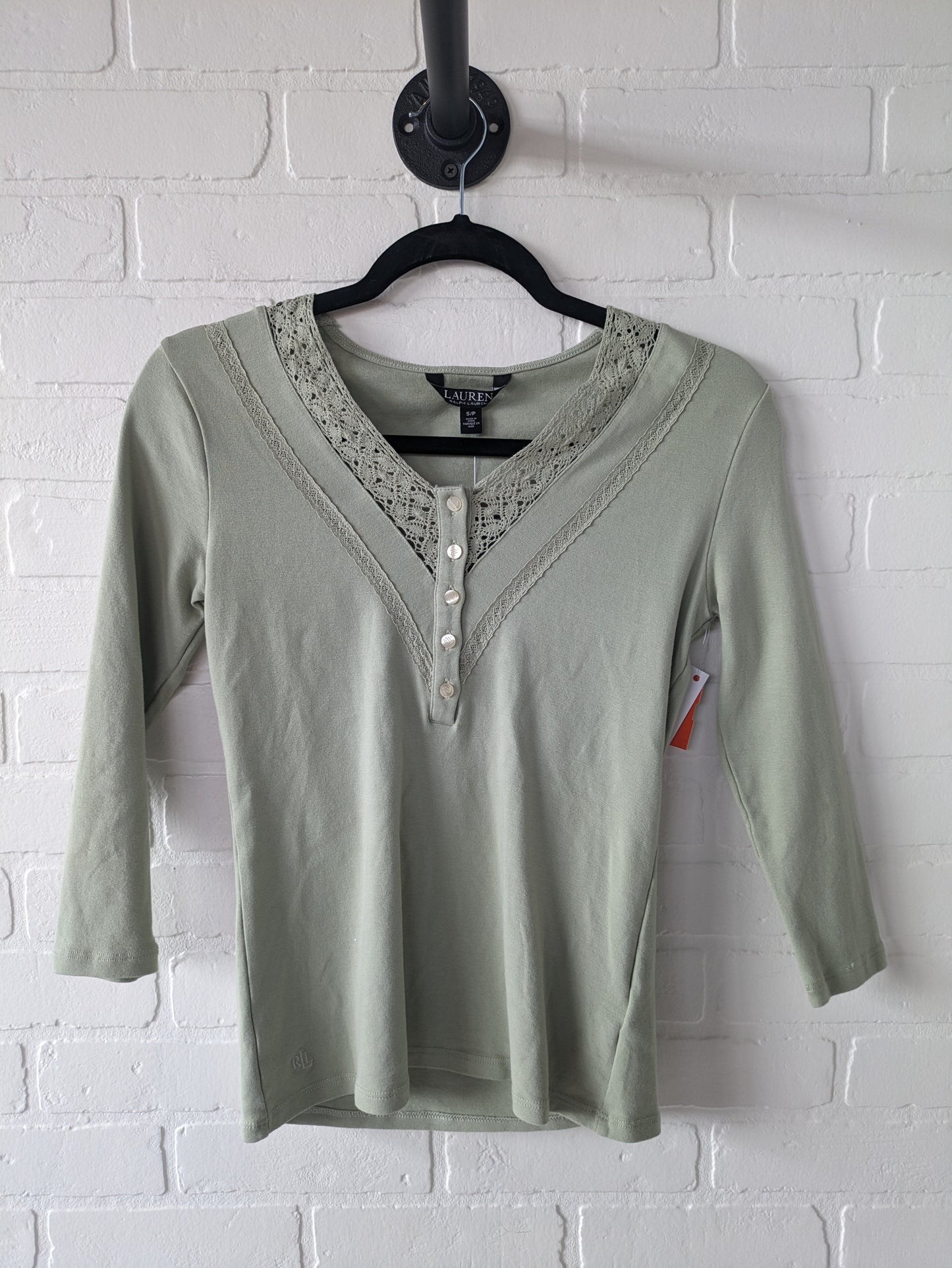 Top 3/4 Sleeve By Lauren By Ralph Lauren  Size: S