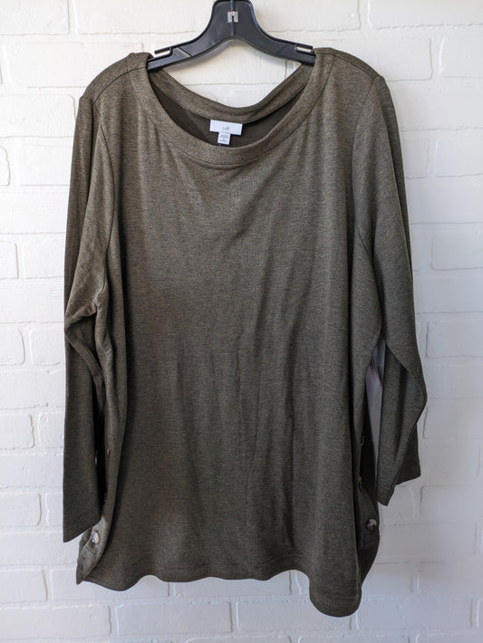 Top Long Sleeve By J Jill  Size: 2x