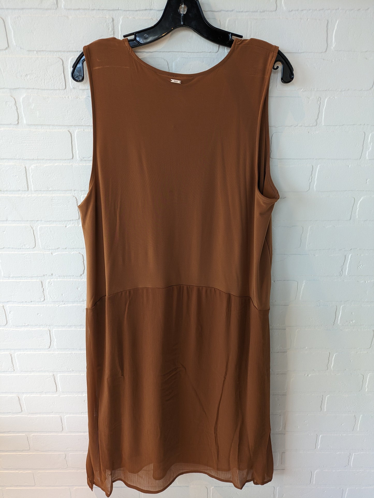 Dress Casual Midi By Dkny  Size: Xl