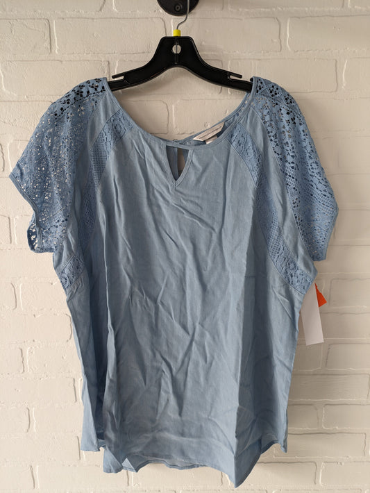 Top Short Sleeve By Christopher And Banks  Size: Xl