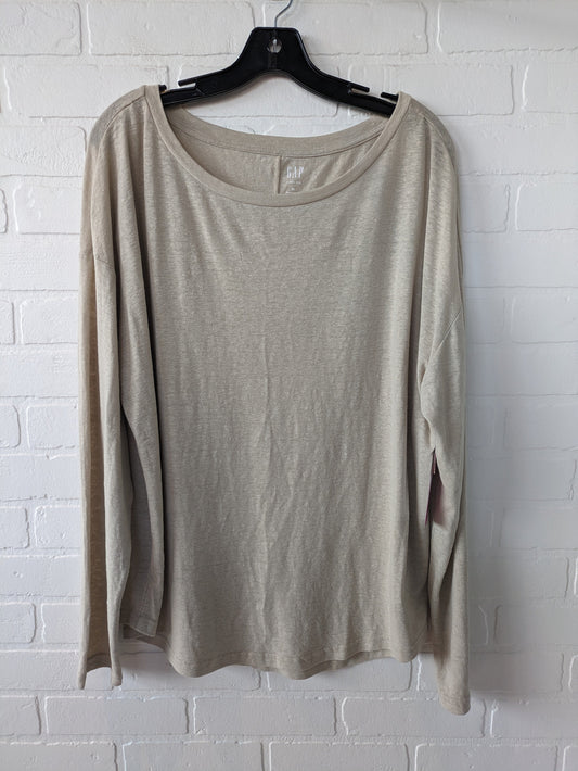 Top Long Sleeve Basic By Gap  Size: Xl