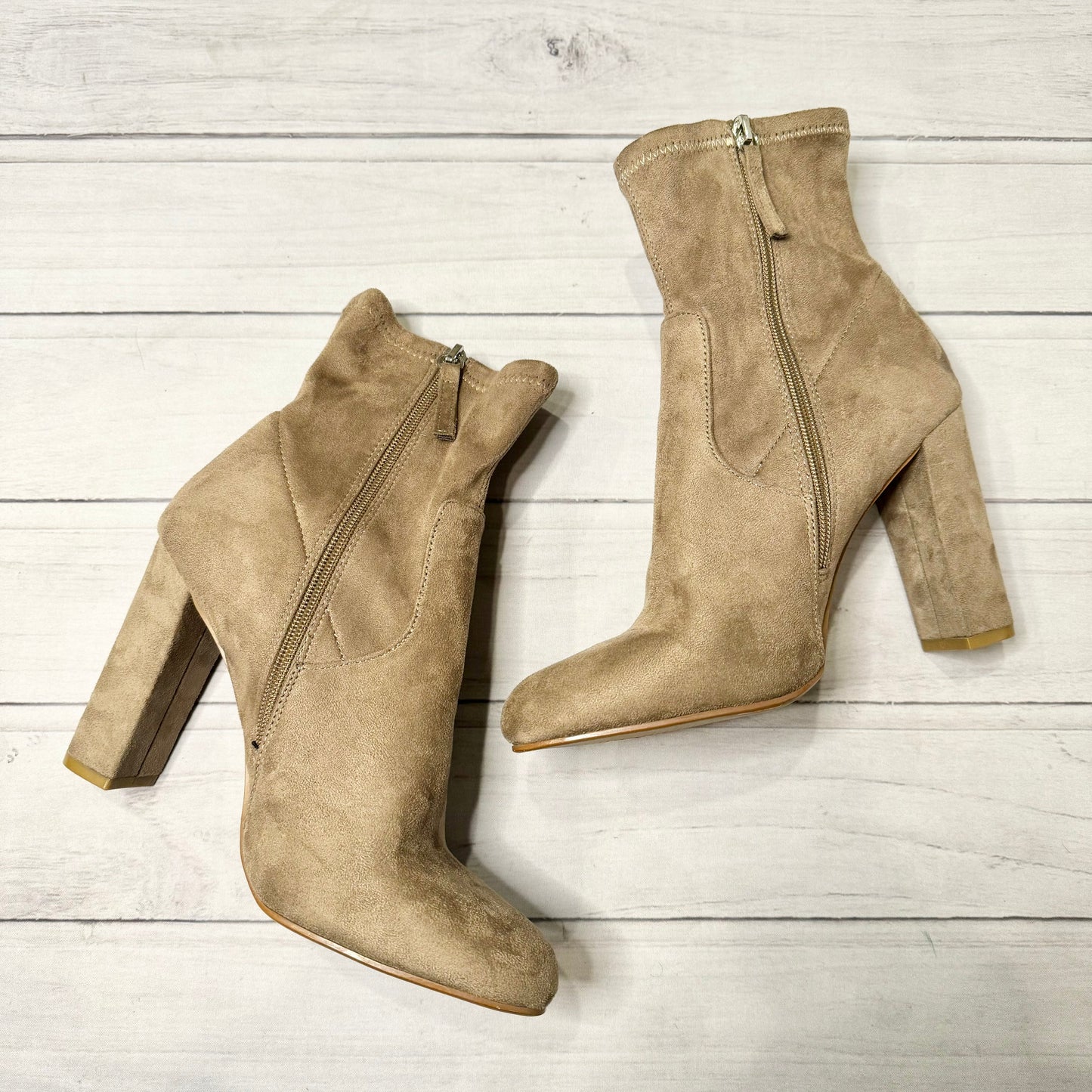 Boots Ankle Heels By Steve Madden  Size: 9.5