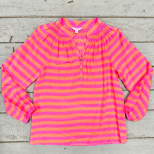 Top Long Sleeve Designer By Lilly Pulitzer  Size: S