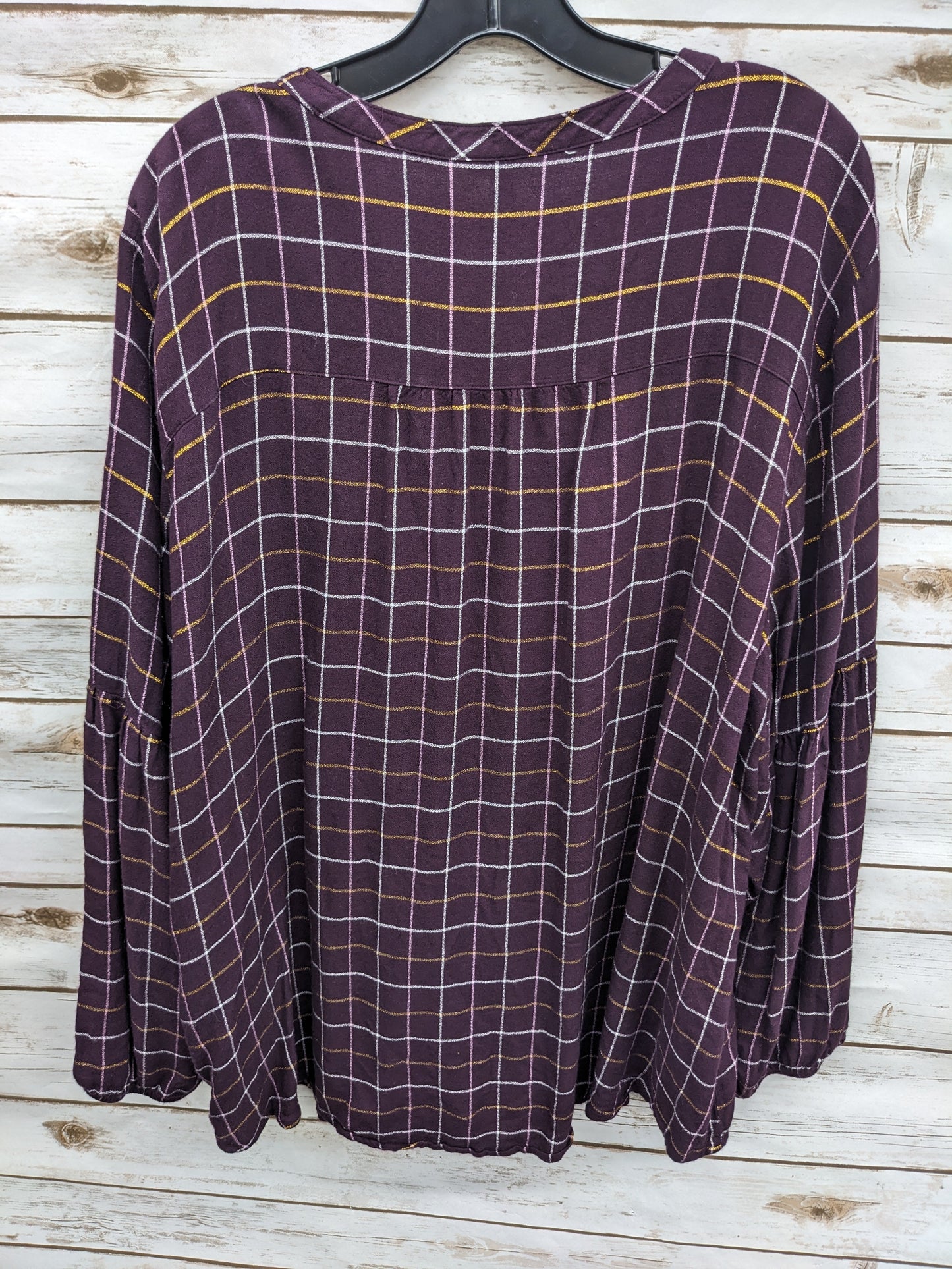 Top Long Sleeve By Sonoma  Size: 3x