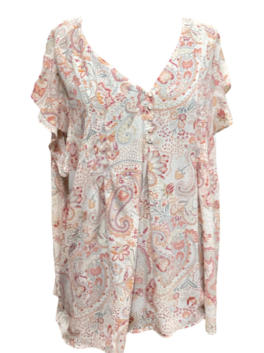 Top Short Sleeve By Cynthia Rowley  Size: 2x