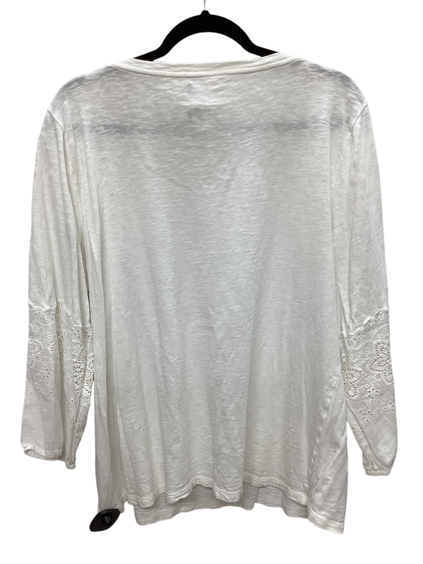 Top Long Sleeve Basic By Talbots O  Size: Xl