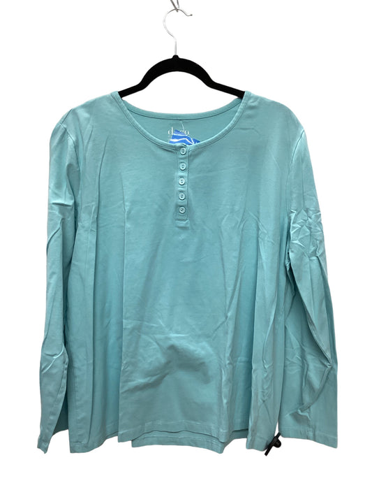 Top Long Sleeve By Denim And Company  Size: L