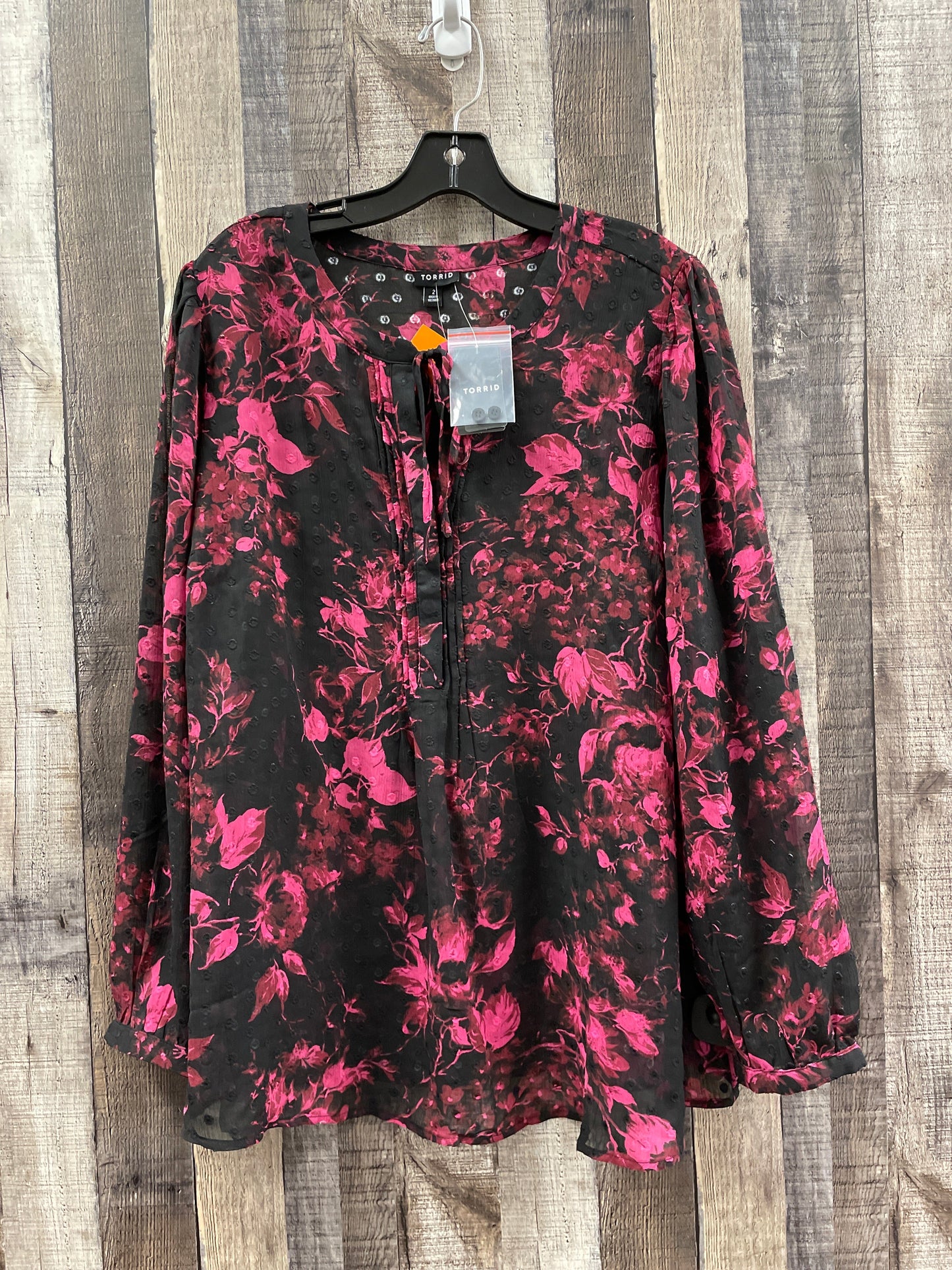 Top Long Sleeve By Torrid  Size: 2x