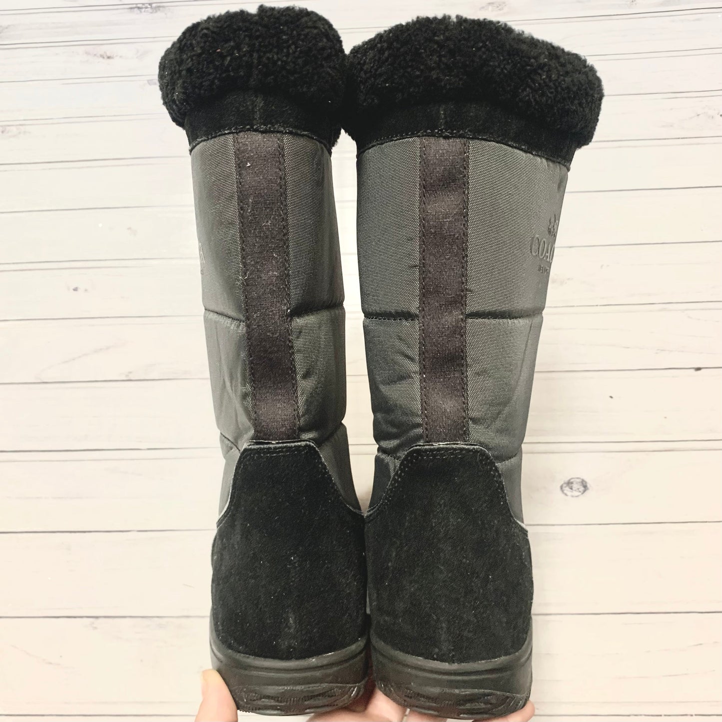 Boots Snow By Coach  Size: 11