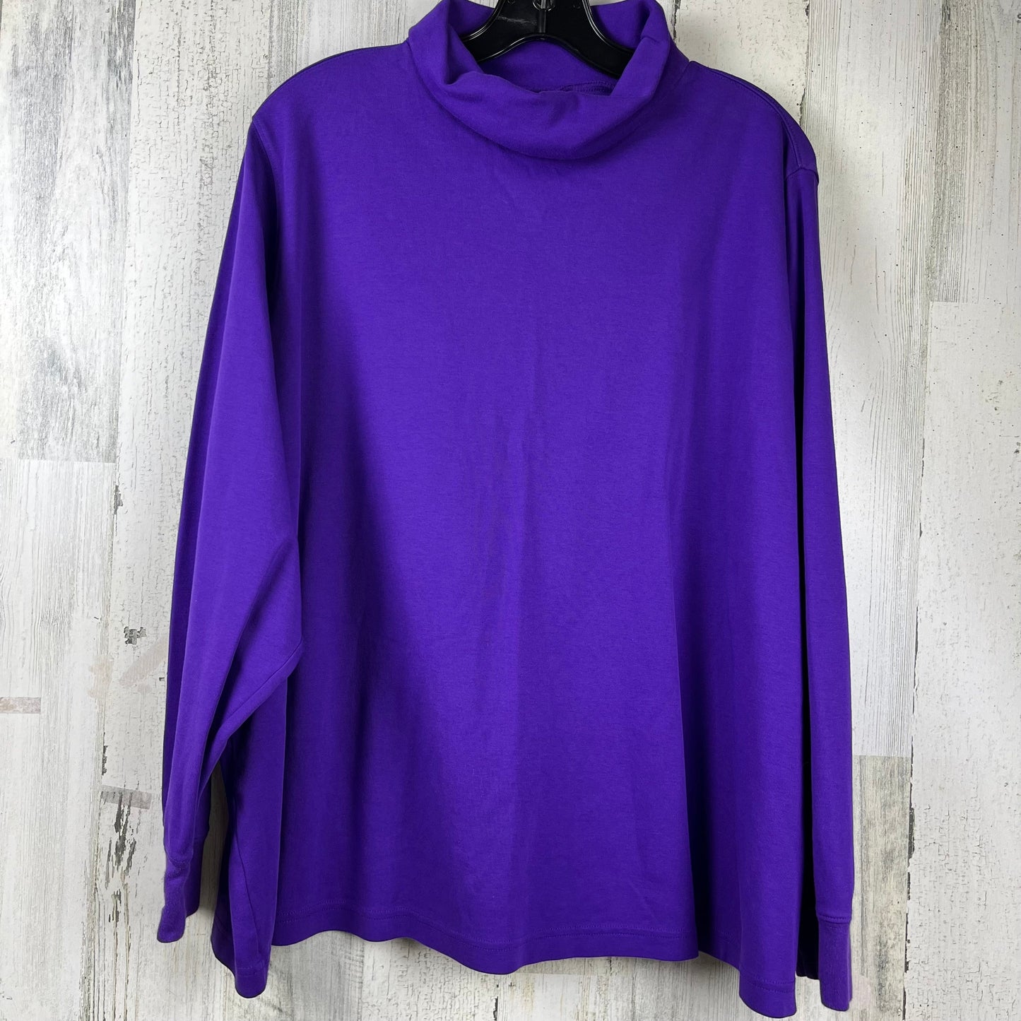 Top Long Sleeve Basic By Lands End  Size: 3x