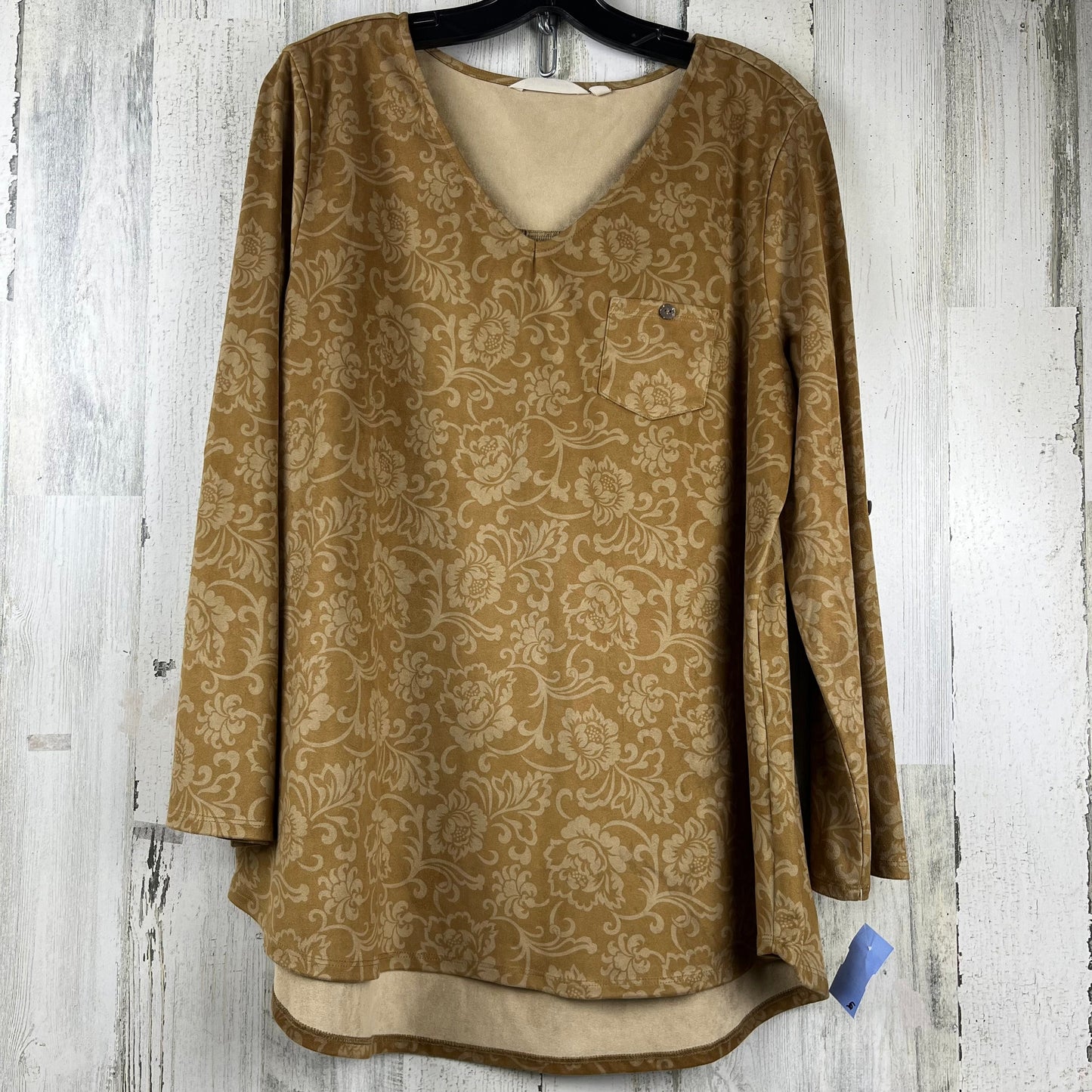 Top Long Sleeve By Soft Surroundings  Size: L