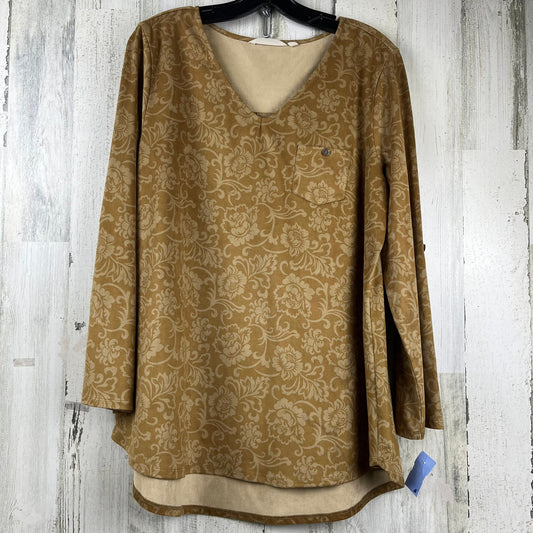 Top Long Sleeve By Soft Surroundings  Size: L