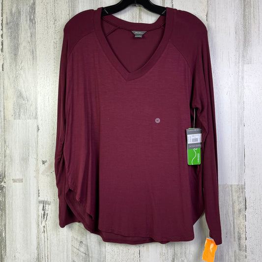 Top Long Sleeve Basic By Eddie Bauer  Size: M