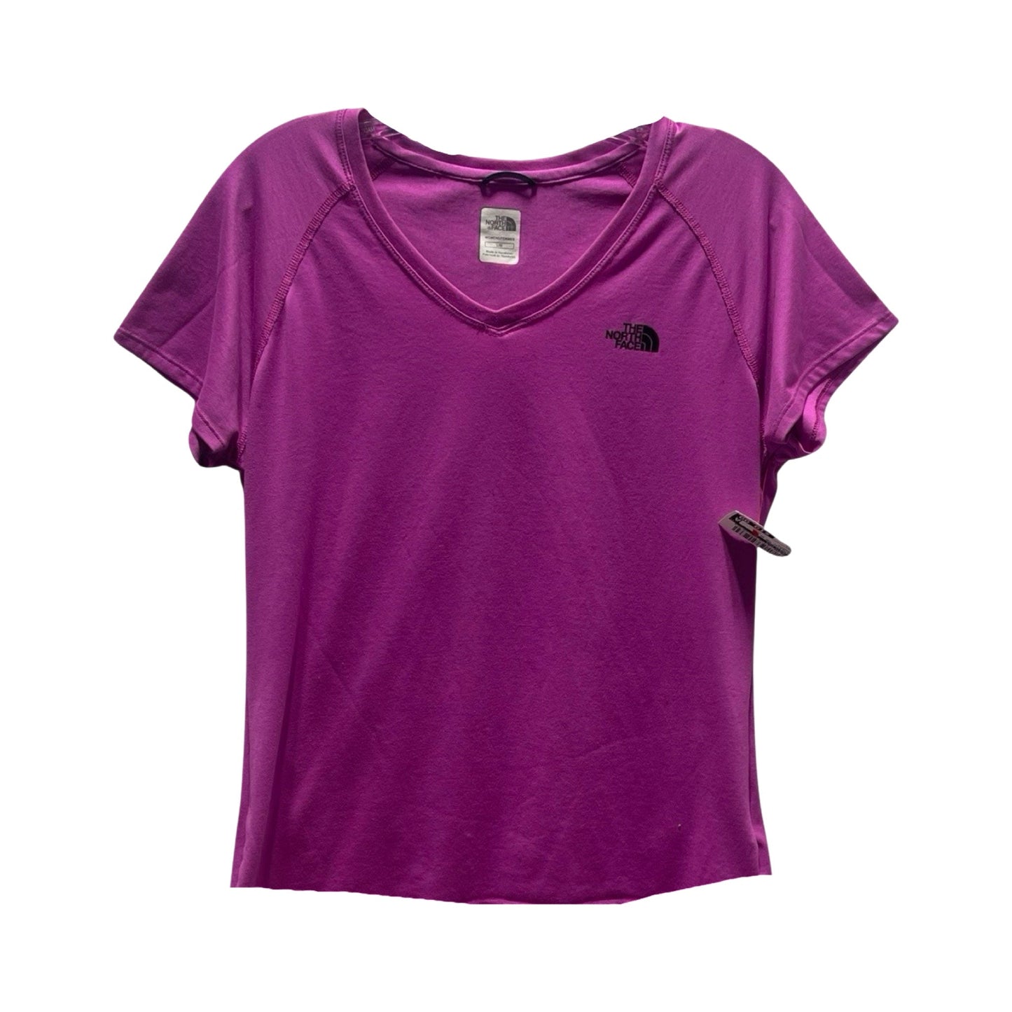 Athletic Top Short Sleeve By North Face  Size: L