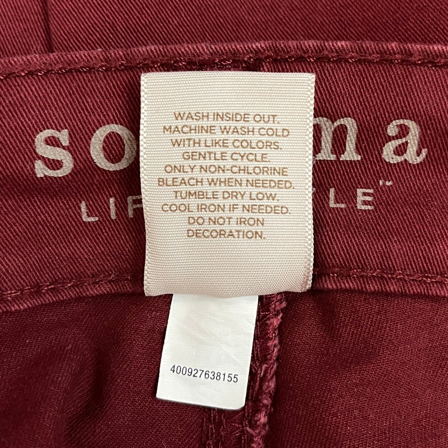 Jeans Straight By Sonoma  Size: 14