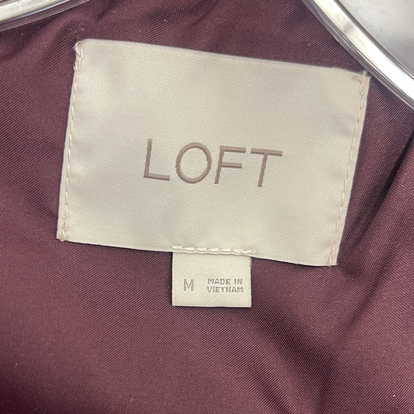 Vest Puffer & Quilted By Loft  Size: M