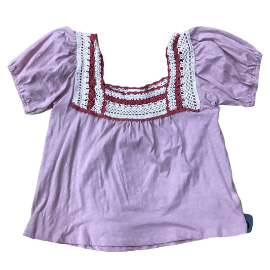 Top Short Sleeve By Lucky Brand  Size: M