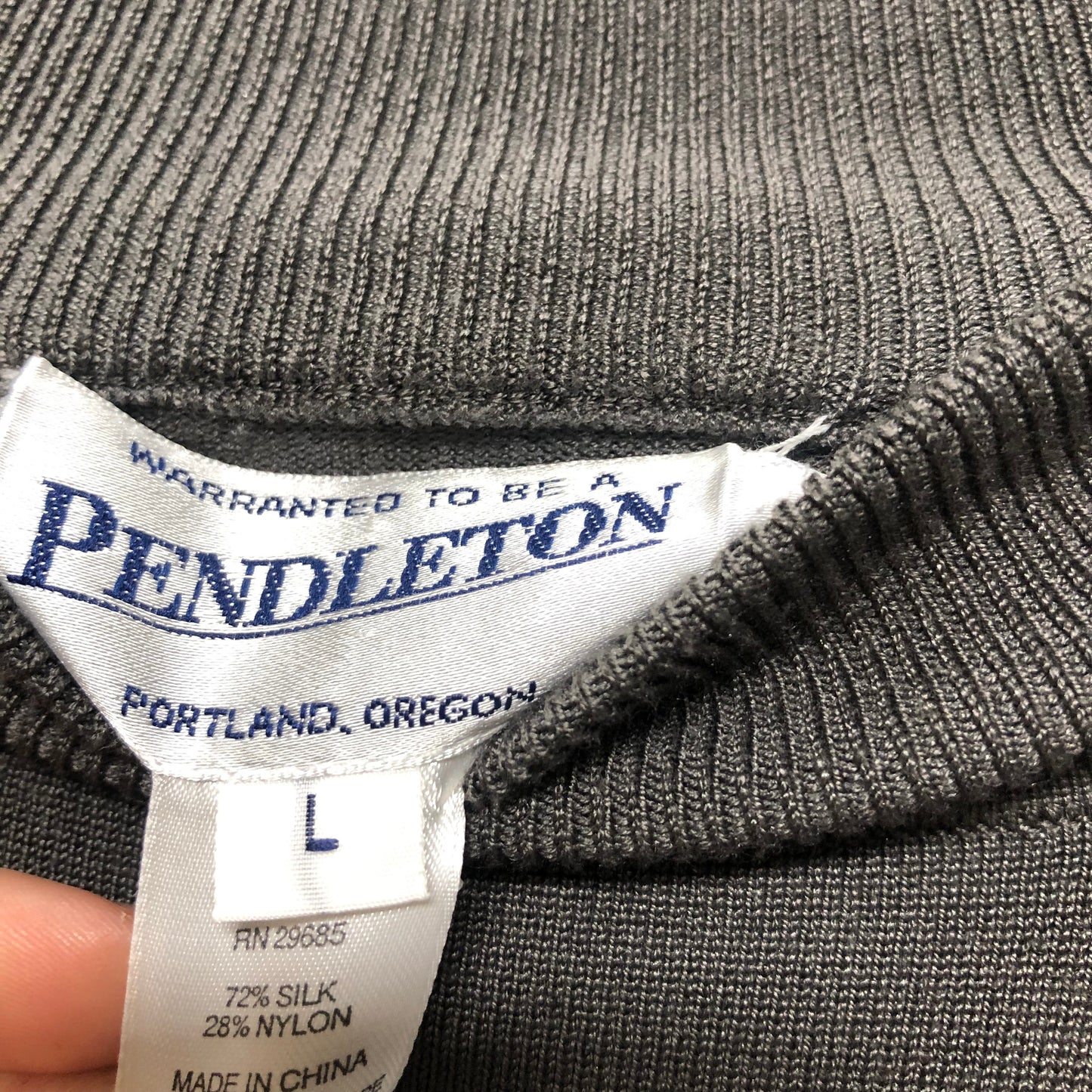 Top Long Sleeve By Pendleton  Size: L